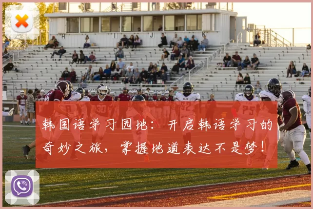 韩国语学习园地：开启韩语学习的奇妙之旅，掌握地道表达不是梦！