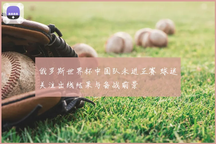 俄罗斯世界杯中国队未进正赛 球迷关注出线结果与备战前景